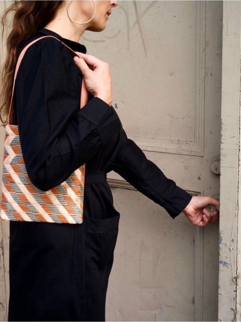 Natash Barrault Red Woven Bag π«π· - Picture 8 of 8